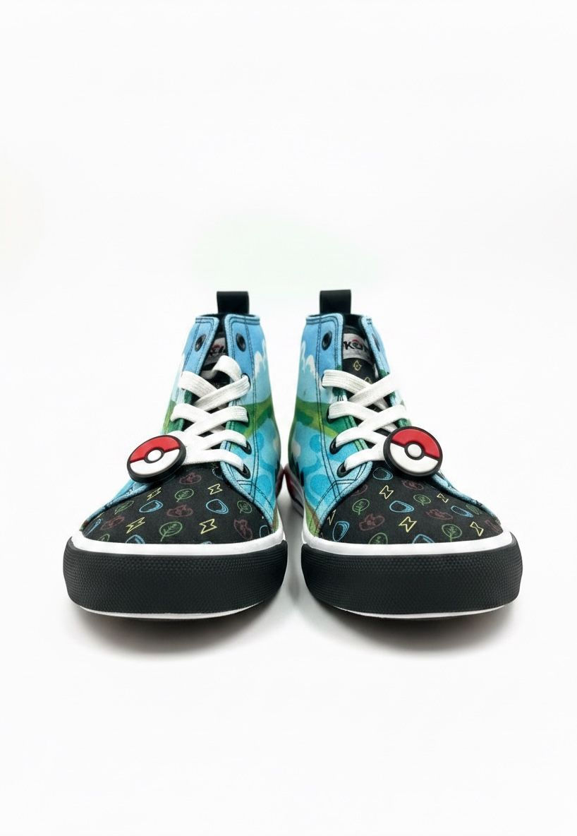 Thumbnail: Pokeman Little & Big Kids Lace-Up High Top Sneaker_2793