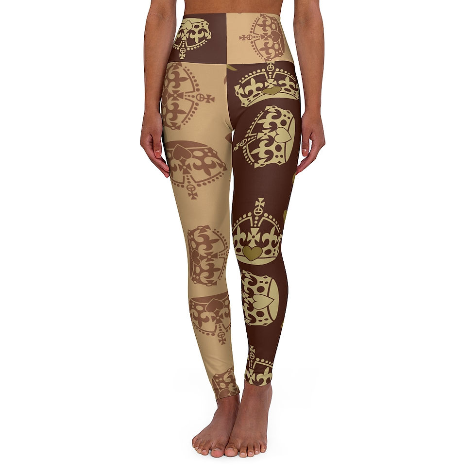 Thumbnail: Crown High Waisted Leggings