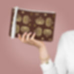 Thumbnail: Majestic Brown Clutch Bag