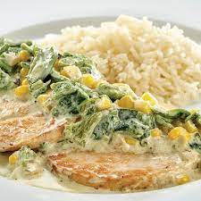 Abanico de Pollo de Rajas con Crema