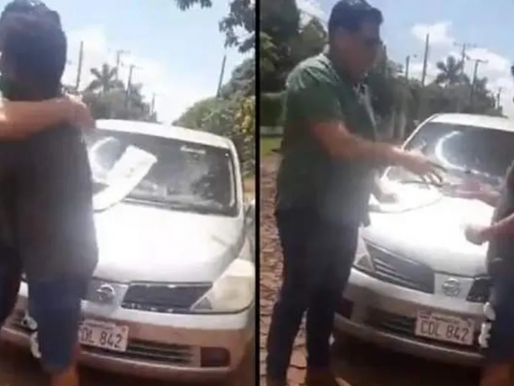 Rifó un carro para pagar la cirugía de su hija; el ganador se lo devolvió (HAY VIDEO)