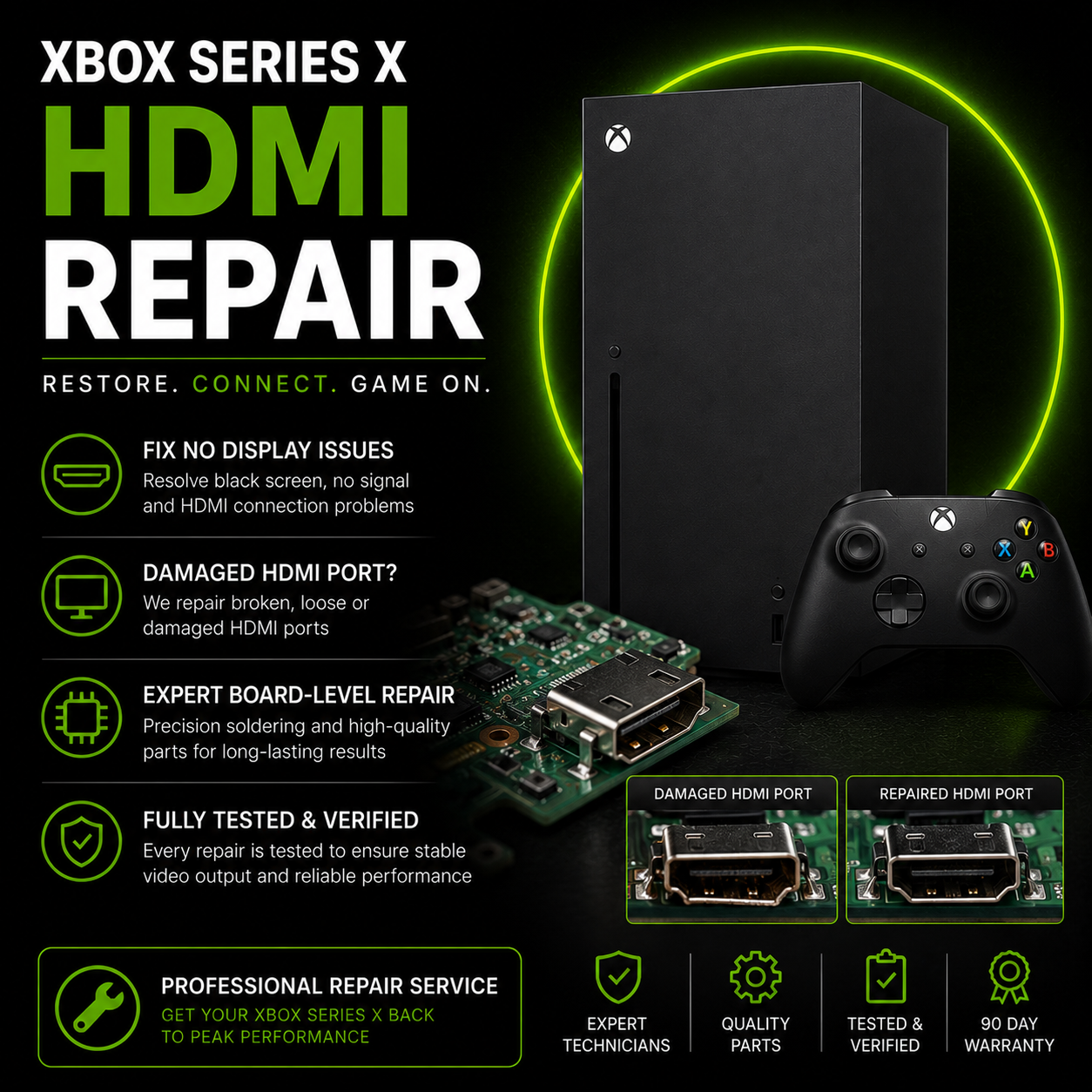 Xbox Series X HDMI Repair