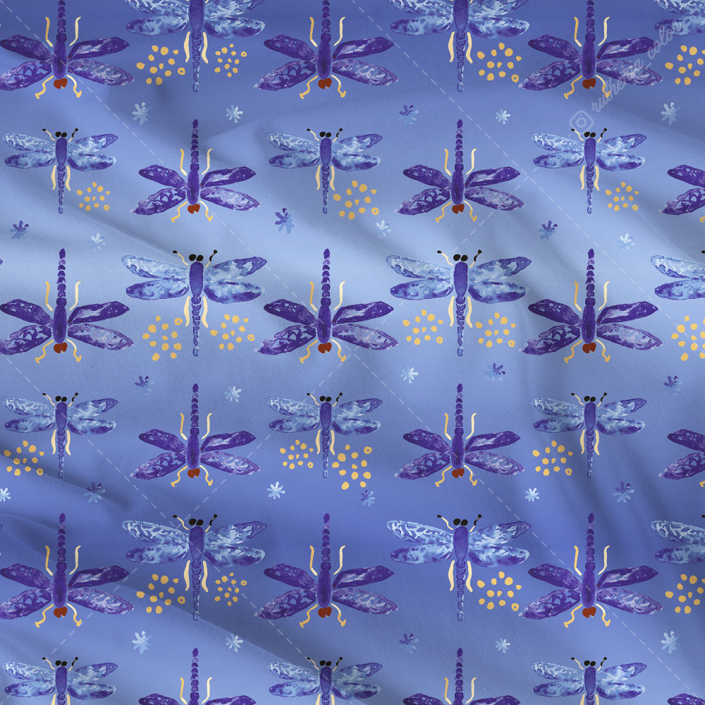 170502. Dragonflies (on blue)