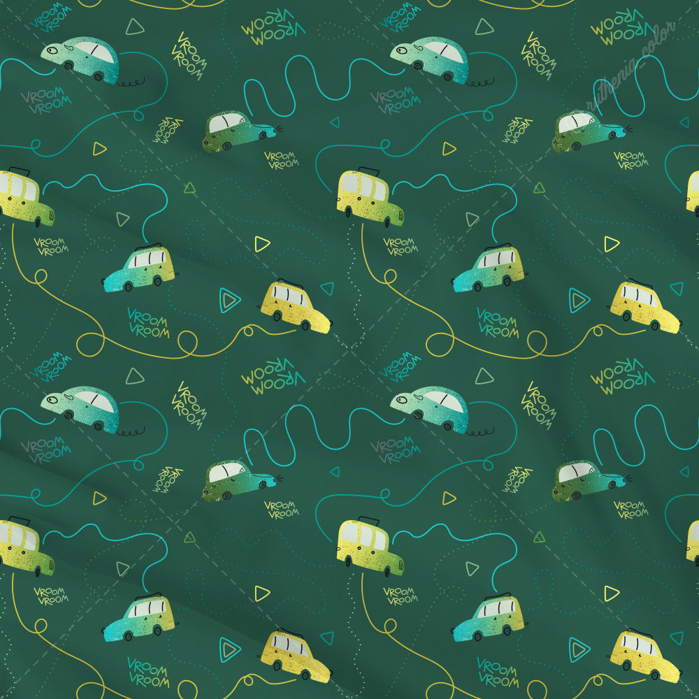 180710. Cars (on green)