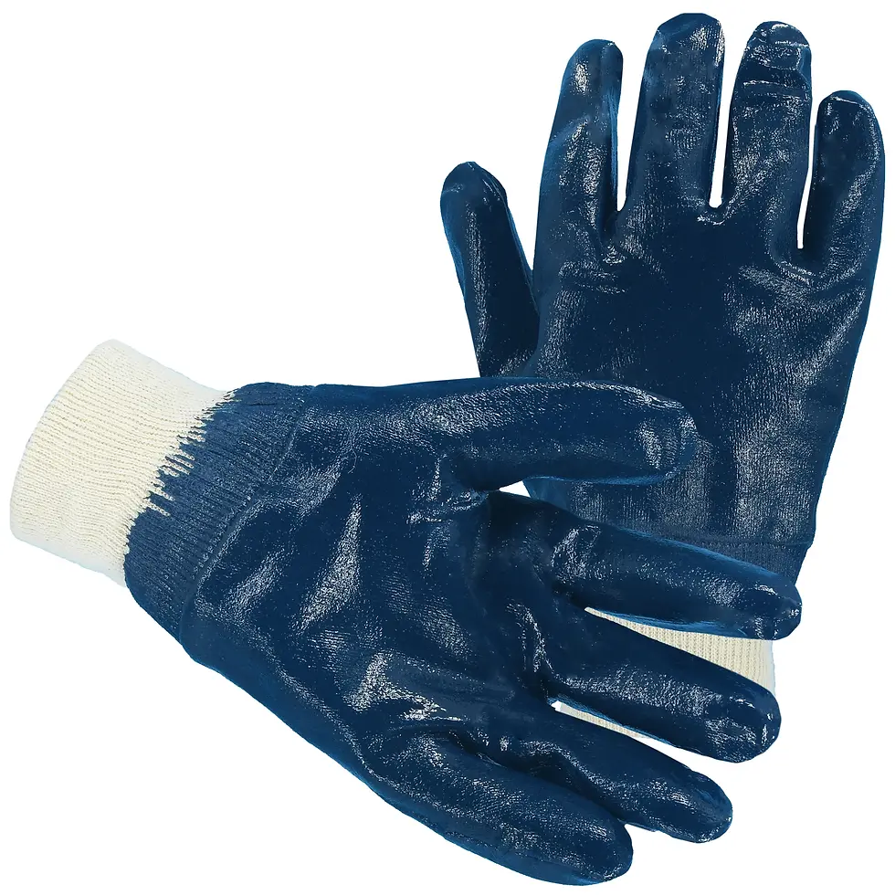 Thumbnail: Nitrile Coated Knit Wrist Glove