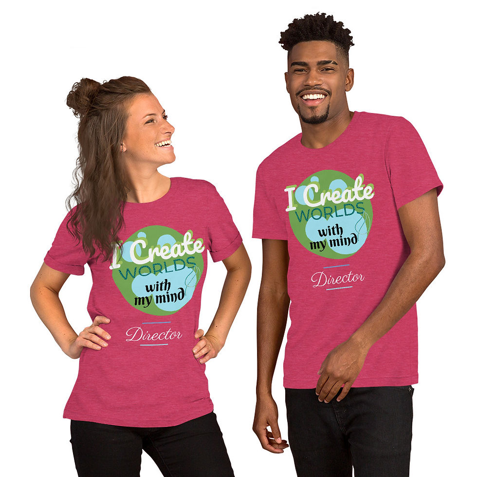 Thumbnail: I Create (Director) Short-Sleeve Unisex T-Shirt   