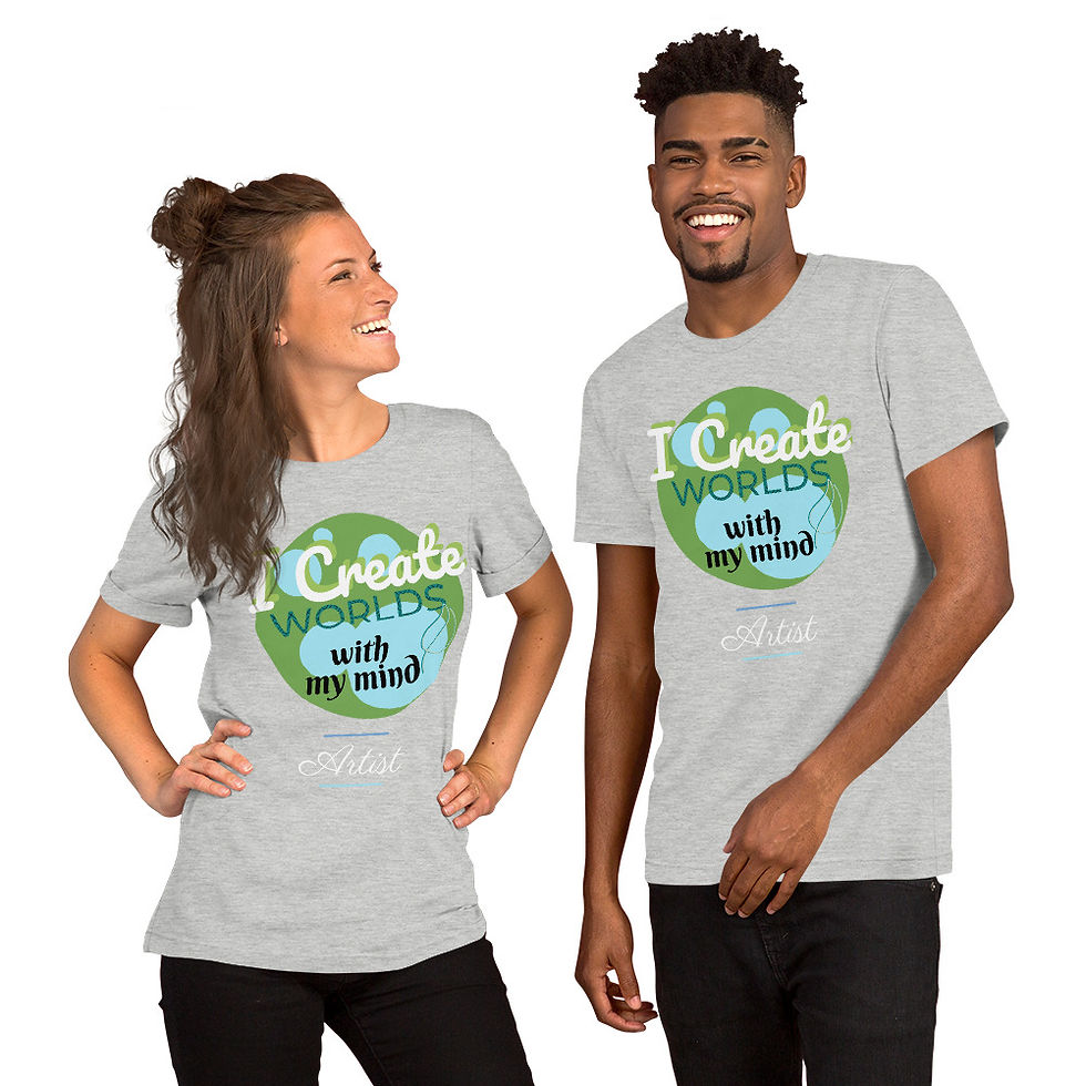 Thumbnail: I Create (Artist) Short-Sleeve Unisex T-Shirt  