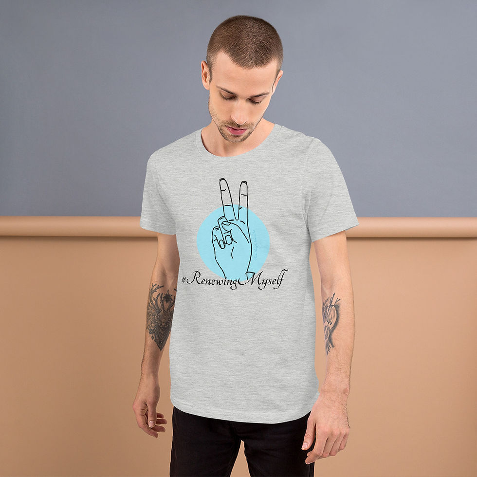 Thumbnail: Renewing Myself Short-Sleeve Unisex T-Shirt