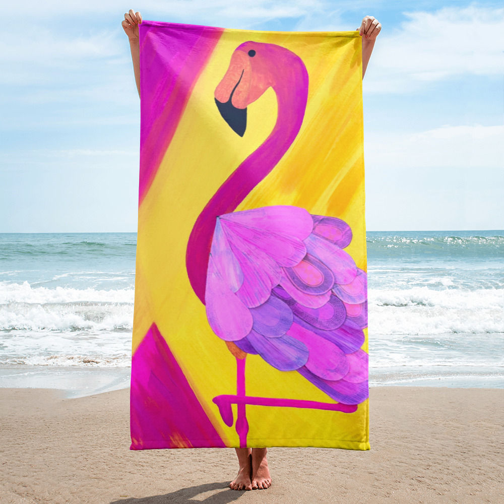 Flamingo 2 Towel