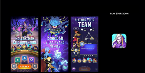 D&D Dice Adventures App Store Creative