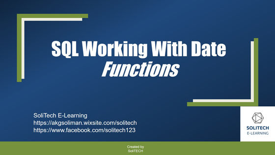How to Use Date Functions in SQL Server | SQL Server Tutorial