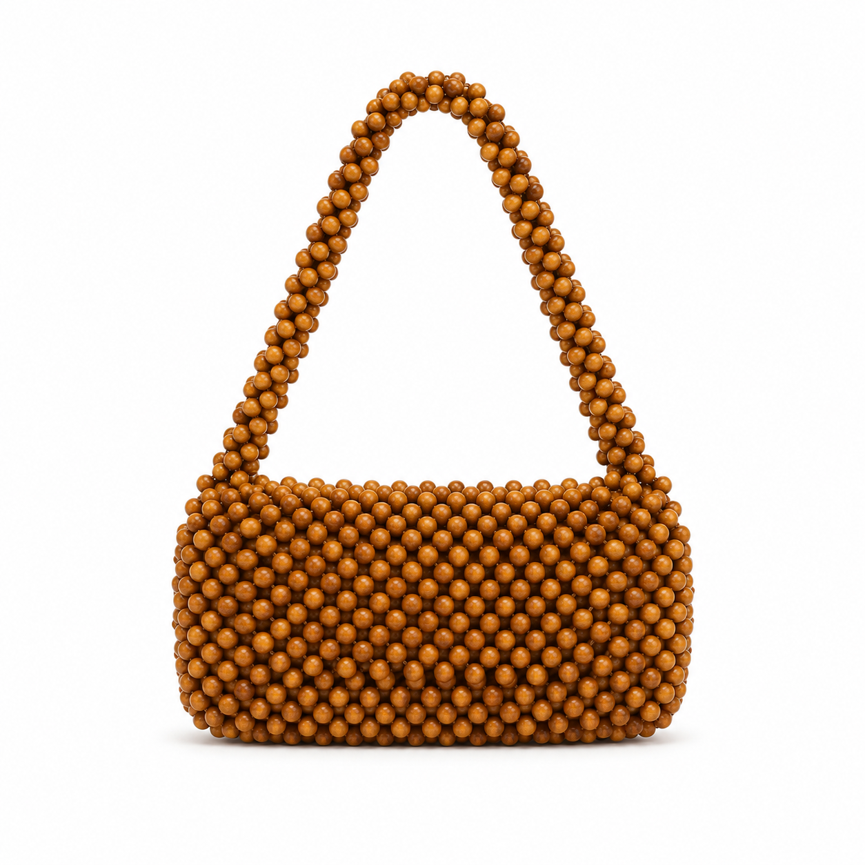 Beaded Bag - Croissant Madeira 