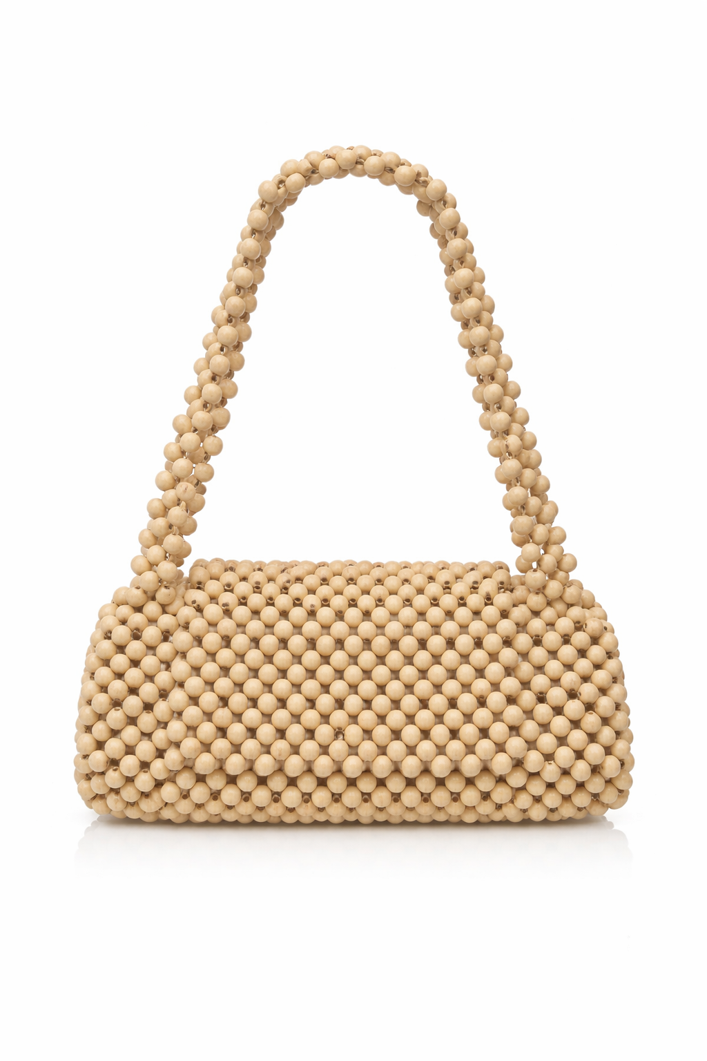 Beaded Bag - Croissant Madeira Clara
