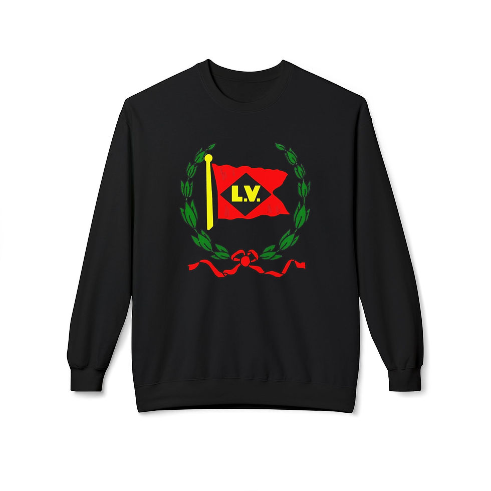 Lehigh Valley Railroad (LVRR) Wreath Logo Sweatshirt_Front