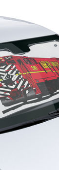 Number 510 Lehigh Valley Railroad Diesel Engine Car Shade