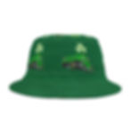 St Patrick's Day Shamrock Locomotive Bucket Hat