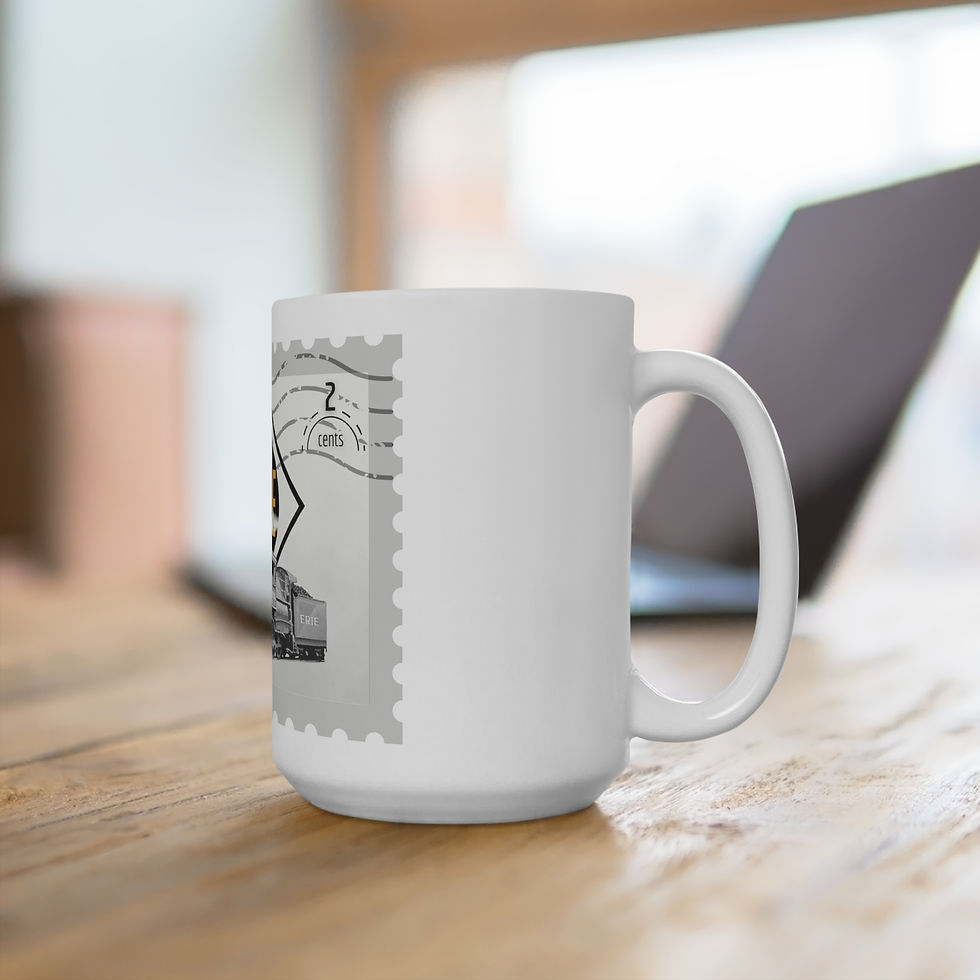 Thumbnail: Erie Railroad Steam Locomotive Mug Context