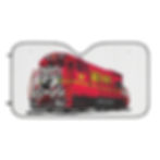 Lehigh Valley Railroad Car Sun Shade