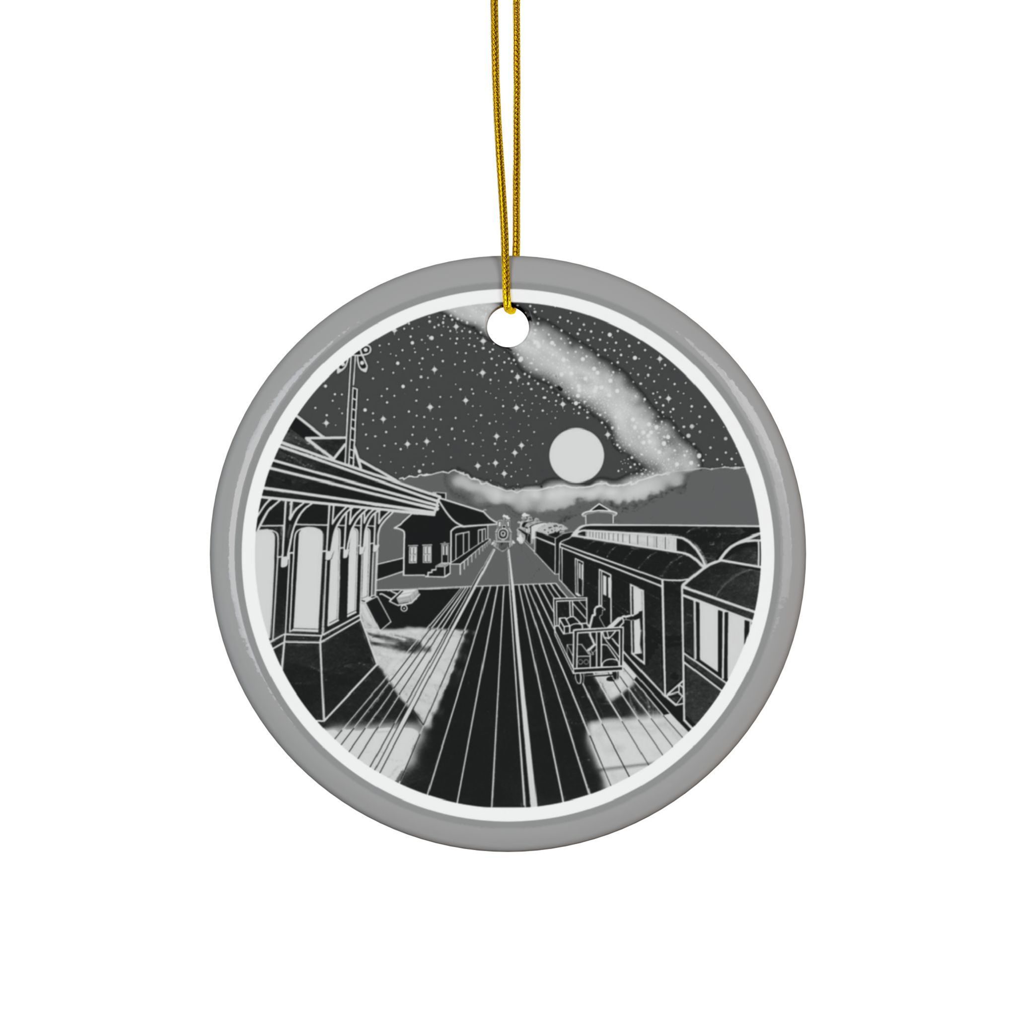 Starry Night at the Railroad Station_Front