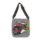 Black Diamond Steam Locomotive Tote Bag_Back