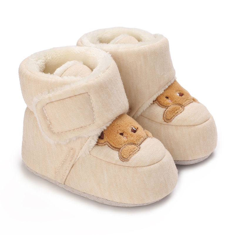 Teddy Bear Lined Winter Booties