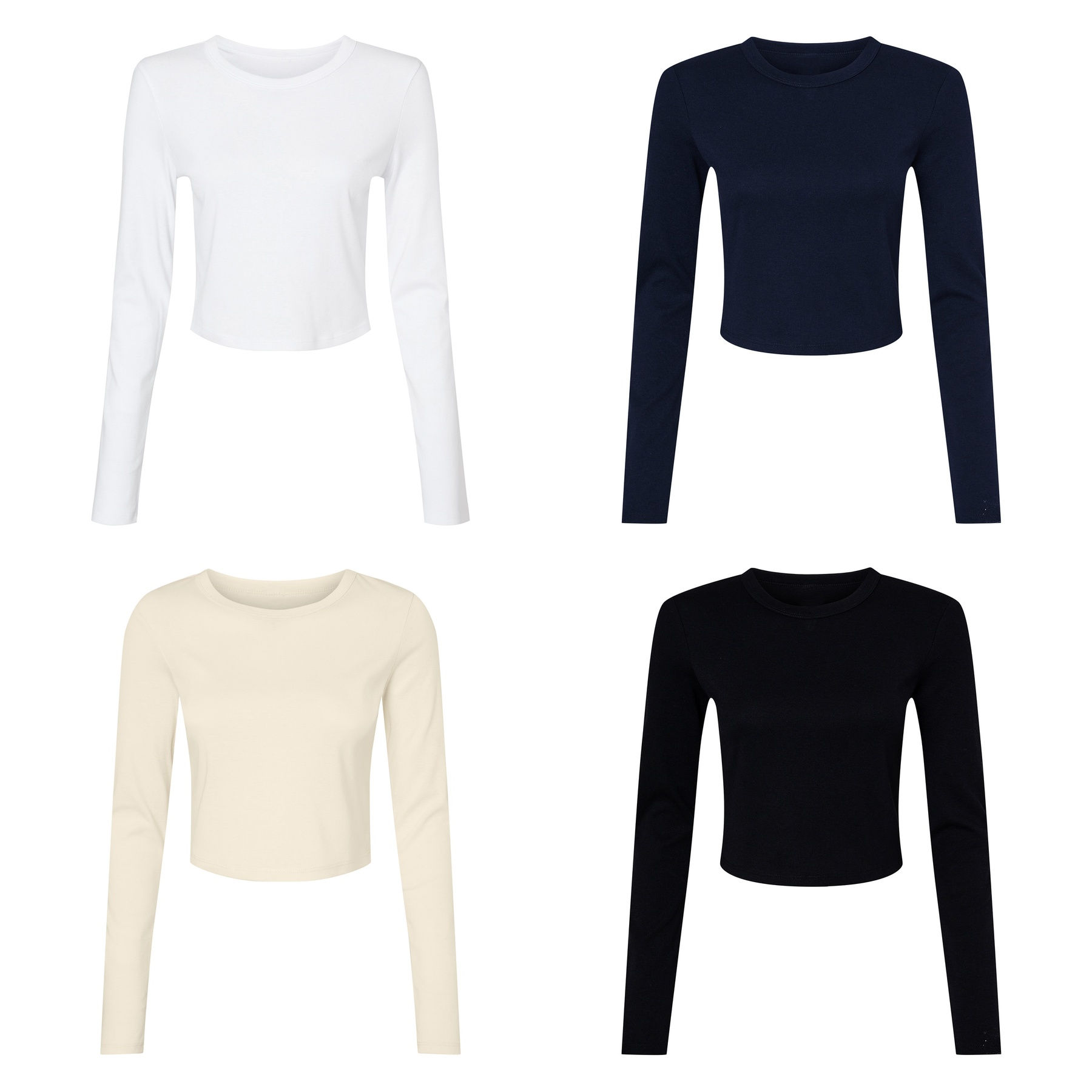 Ladies Long Sleeve Baby Tee