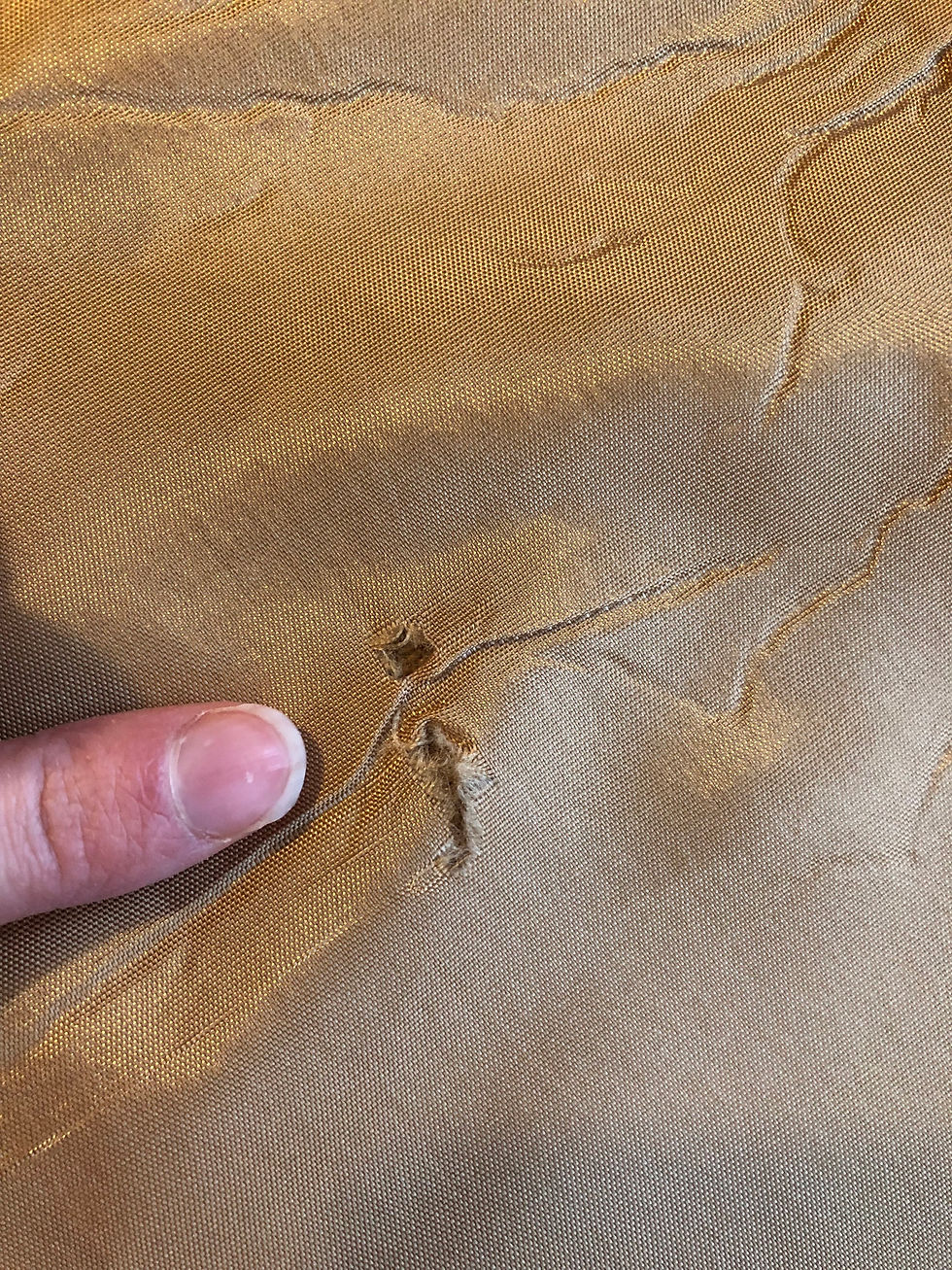 Thumbnail: VTG CAMEL WOOL BLEND WRAP SKIRT - 26.5” WAIST