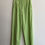 Thumbnail: VTG LIVELY GREEN LINEN/COTTON PANTS - 25.5” WAIST