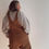 Thumbnail: BURNT ORANGE BROWN OVERALLS