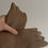 Thumbnail: VTG BROWN FUR TRIMMED GLOVES