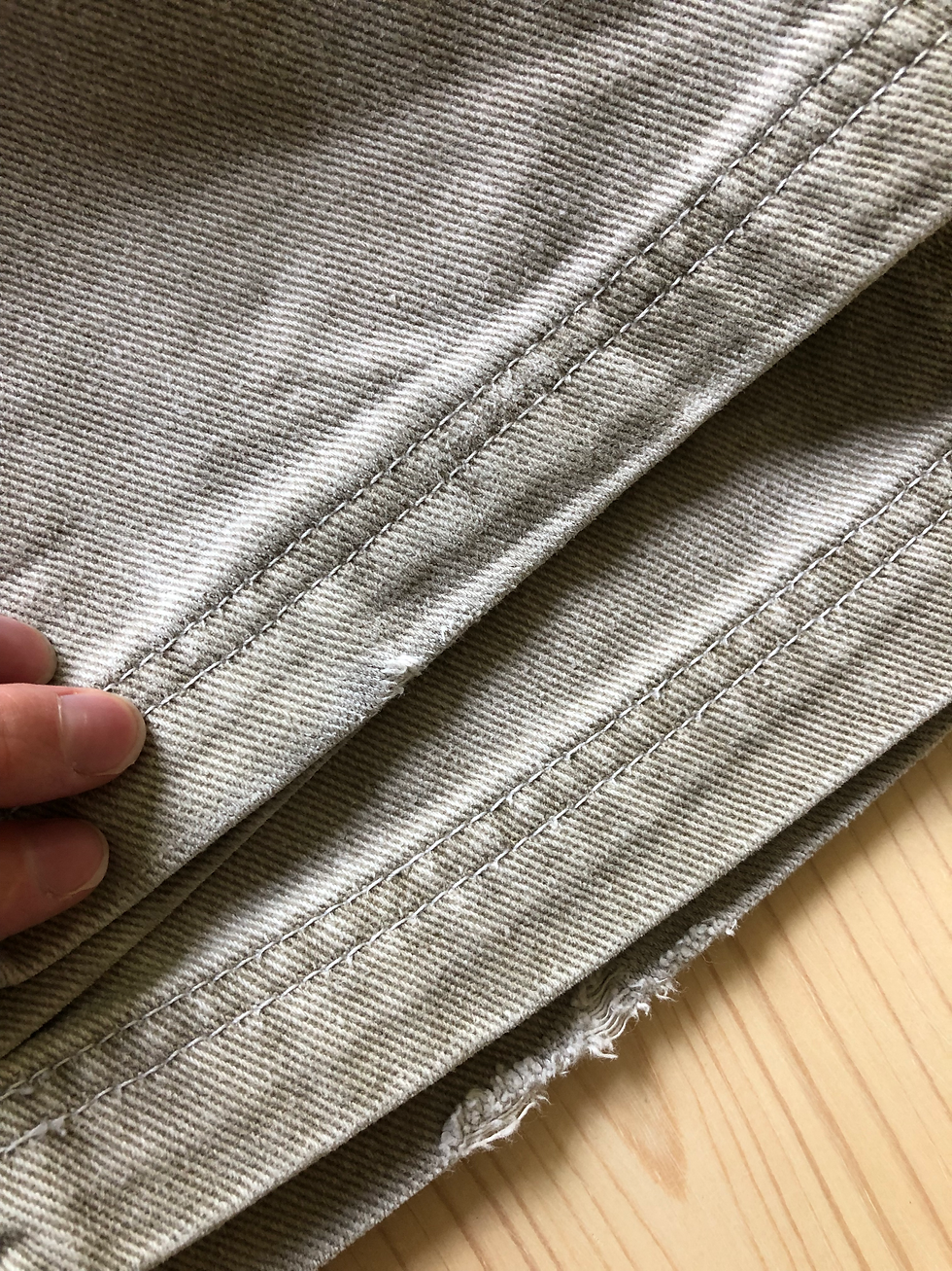Thumbnail: VTG KHAKI DENIM JEANS - SIZE 12 S (kids)