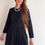 Thumbnail: VTG ORVIS BLACK PLEATED DRESS - SIZE 6P