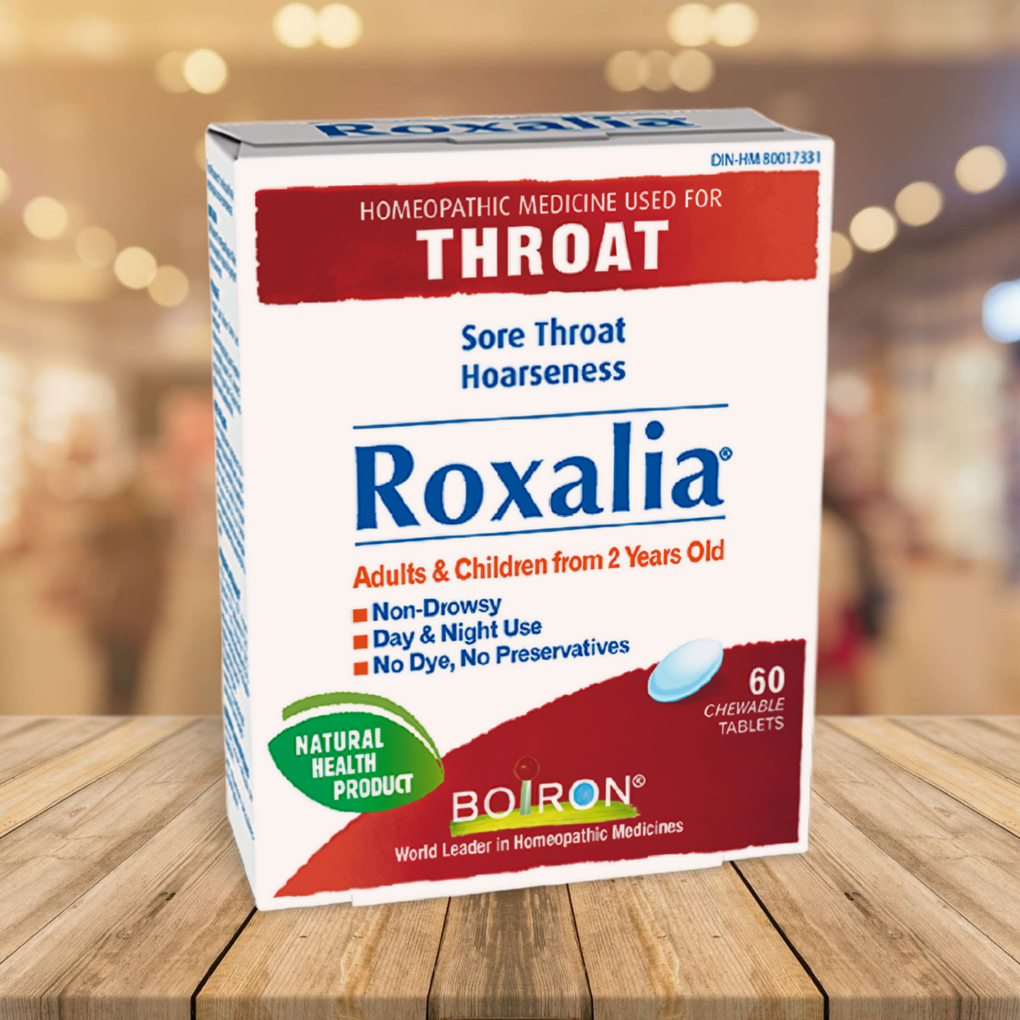 Roxalia Relieves Sore Throats and Hoarseness