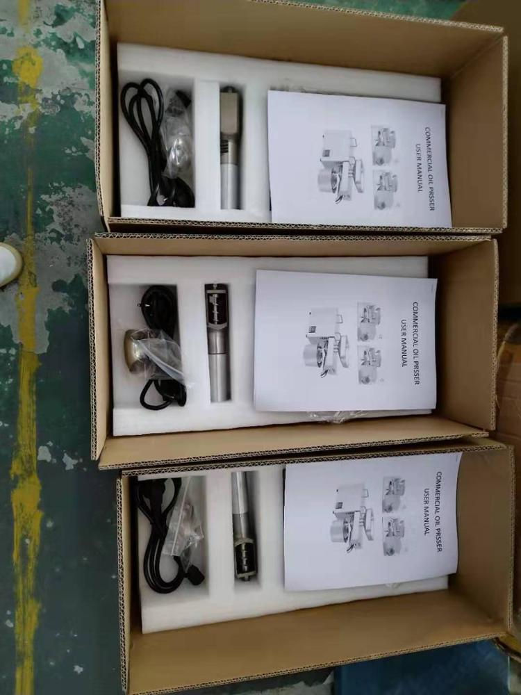 Thumbnail: Commercial and Home Olive Oil, Seed, Press Machine Temperature Control