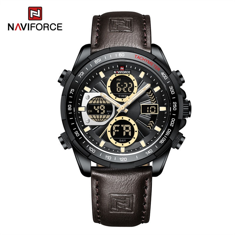 Thumbnail: Military Men Luxury Sports Chronograph ​Waterproof Quartz Wrist Watch