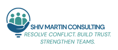 Shiv Martin Consulting logo representing accredited workplace mediation and conflict resolution services in Brisbane.