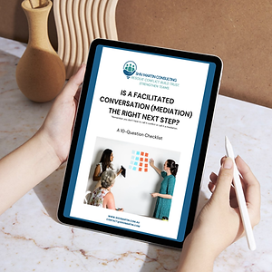 Ipad Is a facilitated conversation (Mediation) the right next step