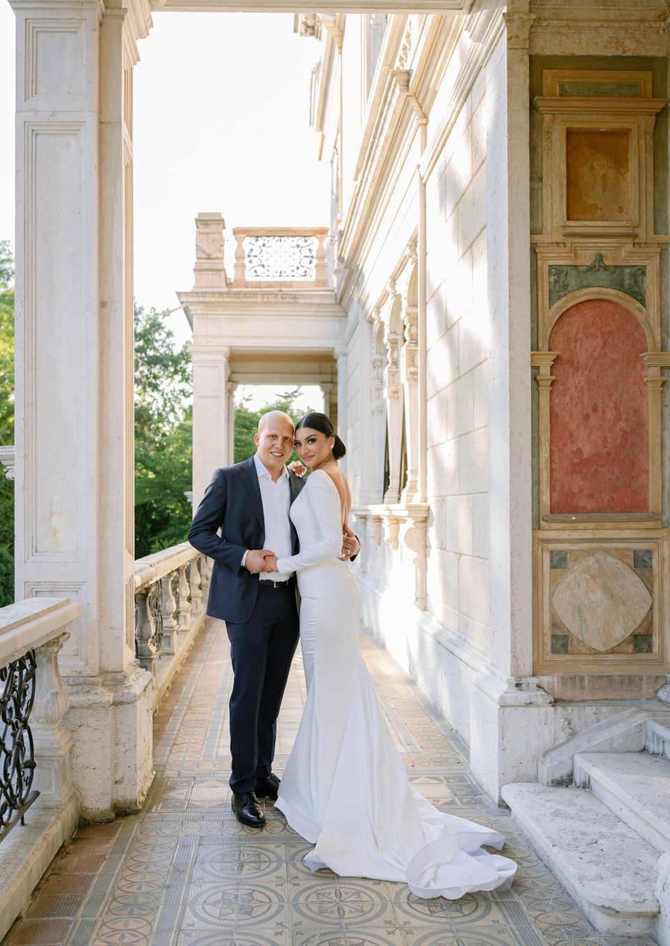 Türkisches Hochzeitspaar in Zürich Villa Patumbah