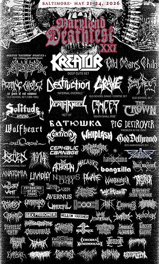 Maryland Deathfest 2026 lineup