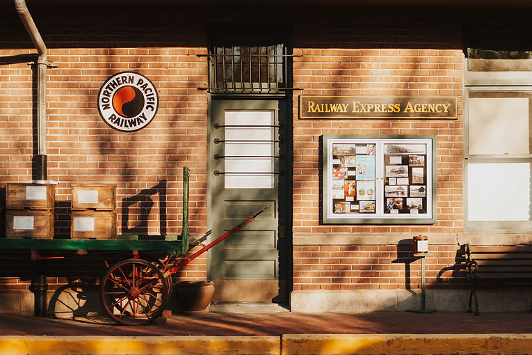 Ritzville Wa | Norther Pacific Railway | Depot Museum