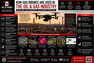 How UAS/Drones Are Used In The Oil and Gas Industry