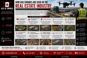 How UAS/Drones Are Used In The Real Estate Industry