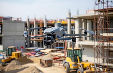 Matrice 4e Flying Over Construction_edit