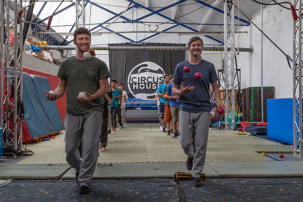 Juggling and Movement workshop w/ Gandini Juggling