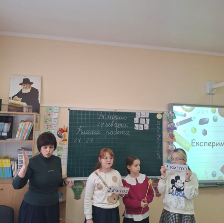 Математична зустріч у 4 класі