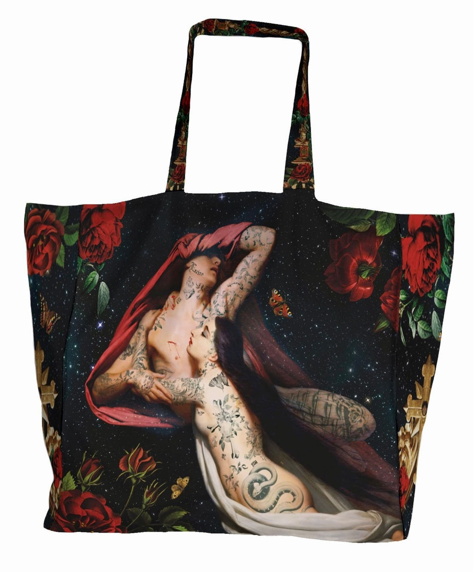 Miniature : Grand sac cabas « Voglio Bene »