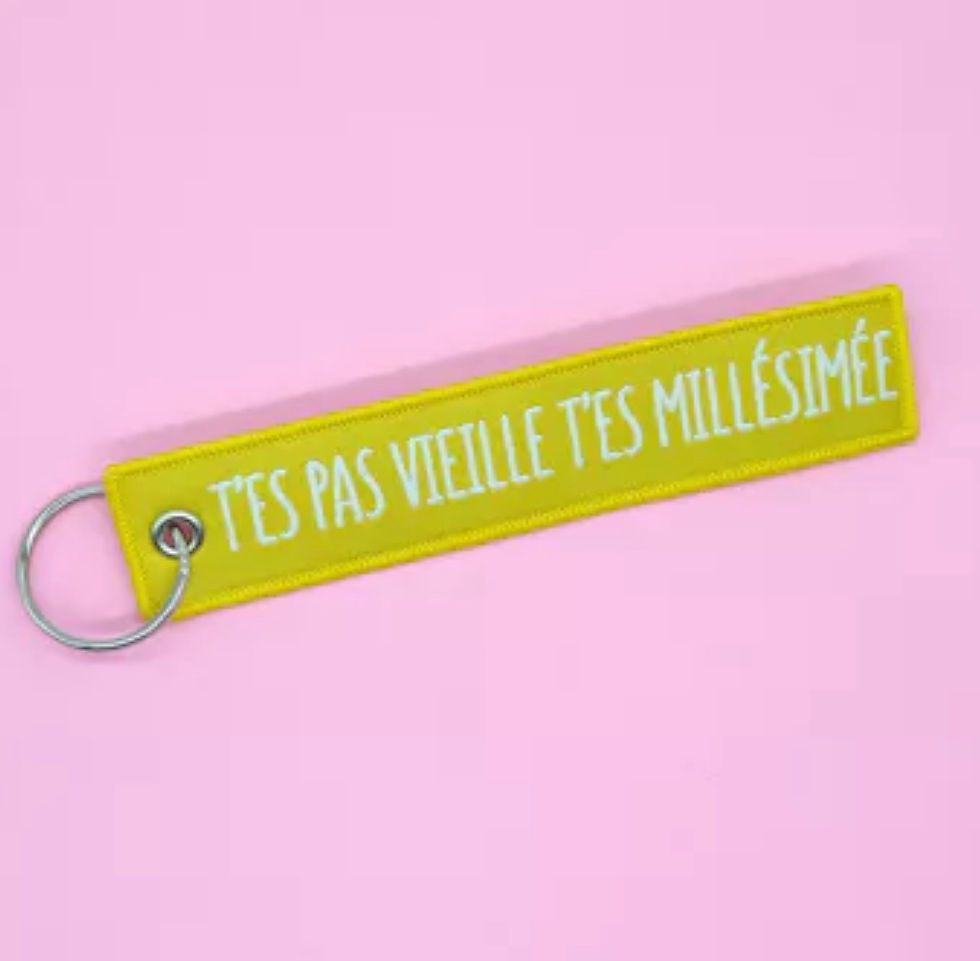 Miniature : Porte clés tissu, au choix « Les Cornichons »