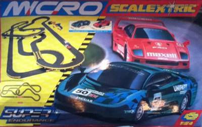Micro Scalextric set G090 Super Endurance (2)