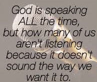 A Proactive Action Step-
Hear, Listen and Follow (OBEY) the Primary Voice