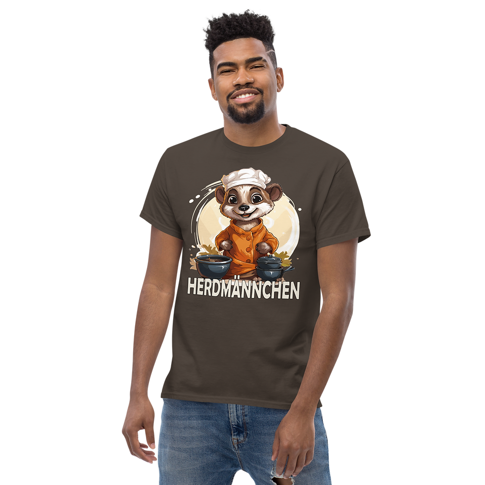 Miniaturbild: Herdmännchen lustiges Shirt für s BBQ